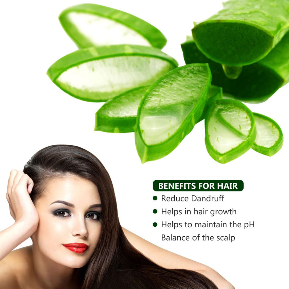 Aloe Vera Gel for Face and Hair