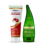 Apple Cider Vinegar Face Wash & Aloe Vera Gel Skin & Hair Care Combo(Pack of 2)