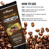 Arabica Coffee Peel Off Mask with Tea Tree & Aloe Vera Extracts For Anti-Pollution & Reduces Dark Circles