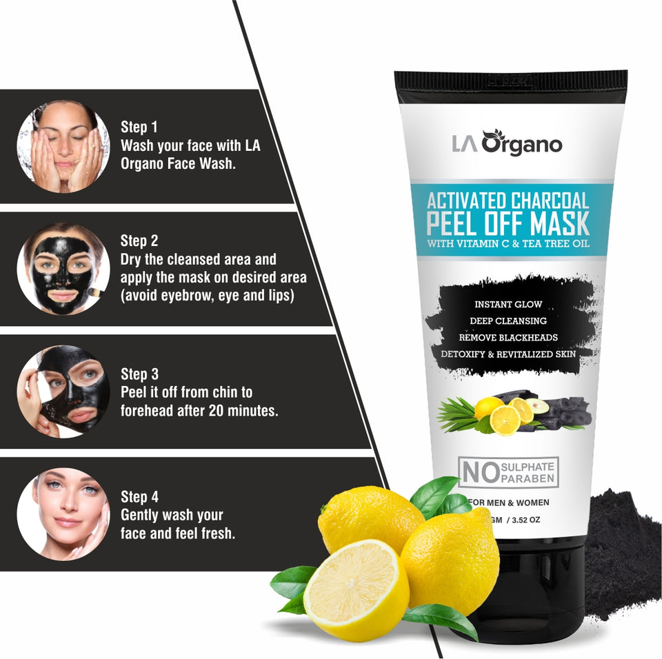 Glutathione whitening Soap(100g) with Face Glow Serum(30ml)+Activated Charcoal Peel Off Mask(100g) Skin Care Combo