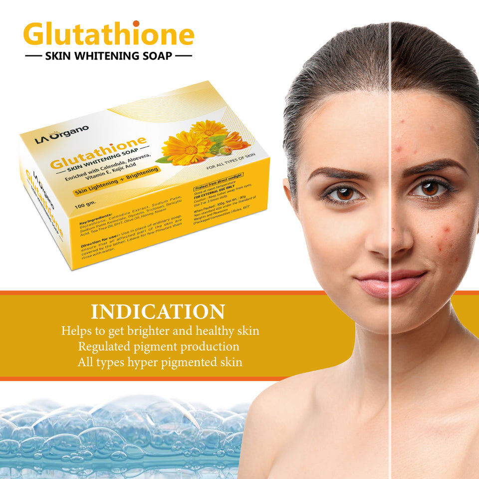Glutathione Calendula Skin Whitening Soap