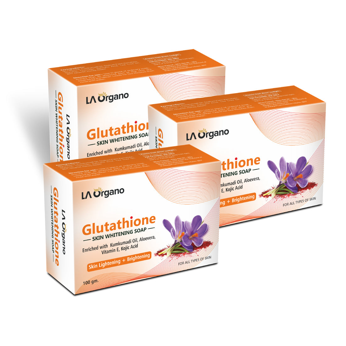 Glutathione Kumkumadi Skin Whitening Soap