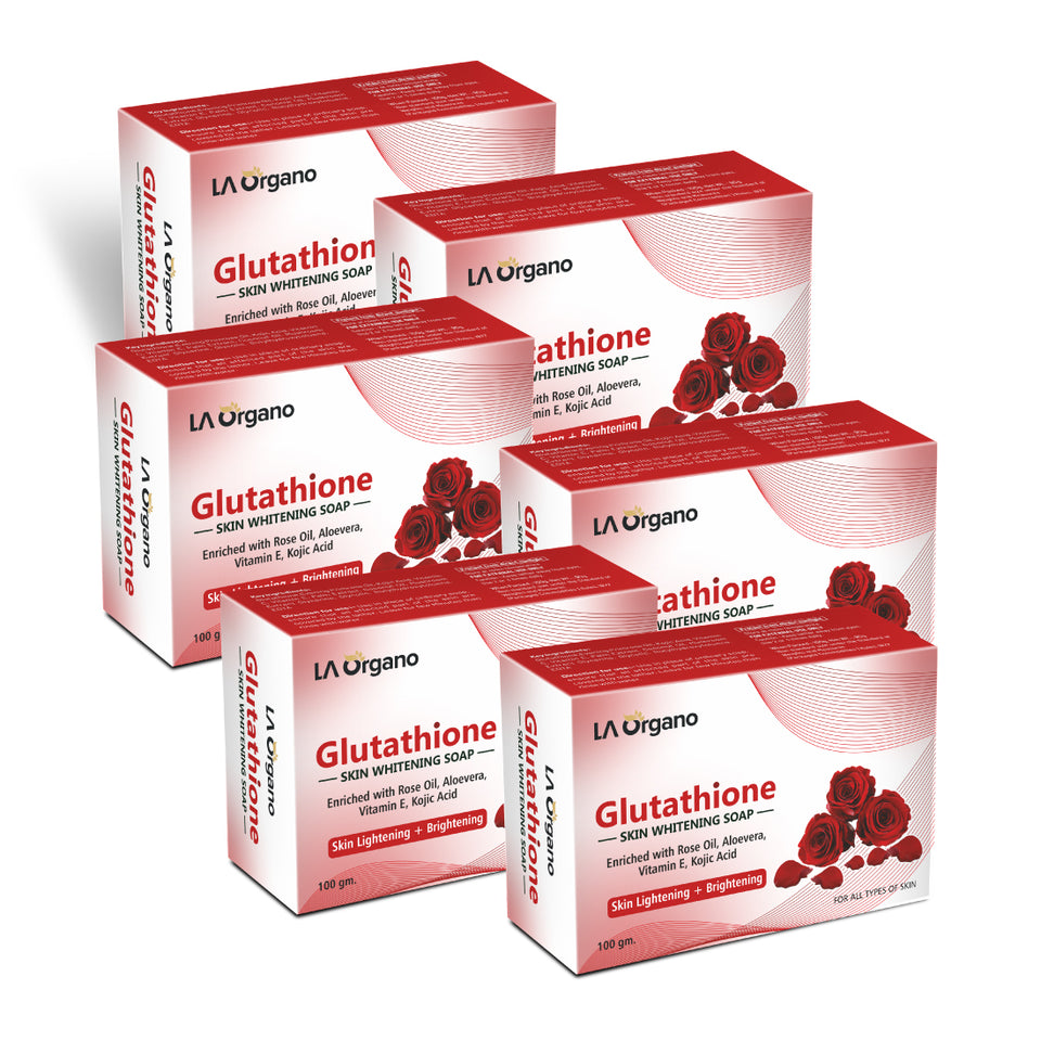 Glutathione Rose Lightening SKIN & Brightening SOAP