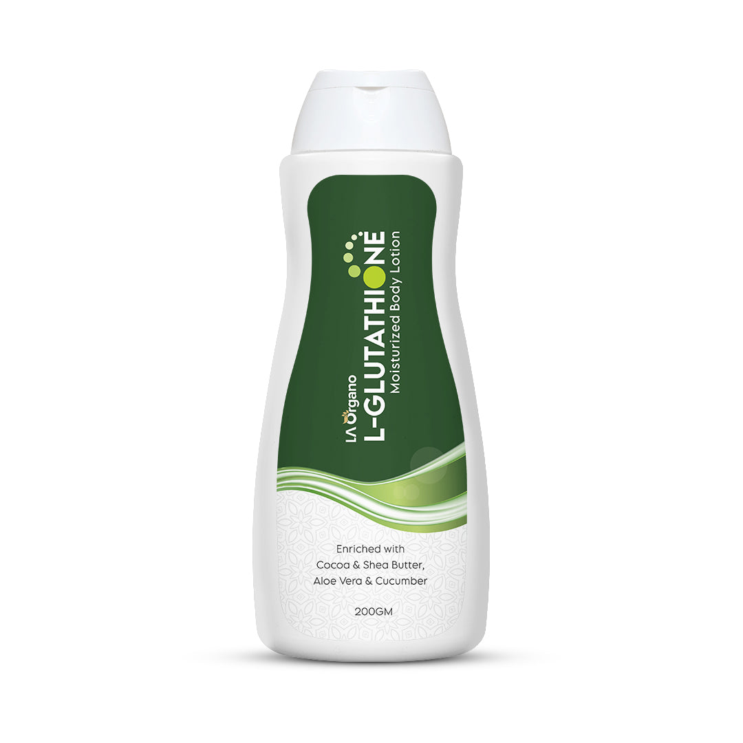 Shea Cocoa Butter Body Lotion with Glutathione for Skin Brightening &  LA  Organo