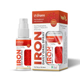 LA Organo Oral Spray Iron Supplement Immunity Booster with Iron + Vitamin B12 + Folic Acid  (40 ml)