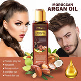 Argan Hair Oil & Shampoo For Hair Growth,Smooth & Shiny Hair- Perfect Hair Care Combo(Pack of 2)