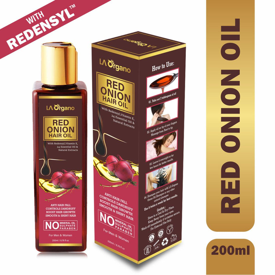 Red Onion Hair Oil for Hair Growth