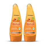LA Organo Papaya Hydrating Face Gel with Alovera & Vit-E for Anti-Ageing, Blemish Free & Brighter Skin Tone  (120 g)