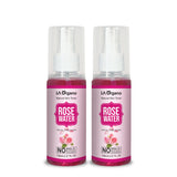 LA Organo Pure & Natural Rose Water/Skin Toner, Gulab Jal