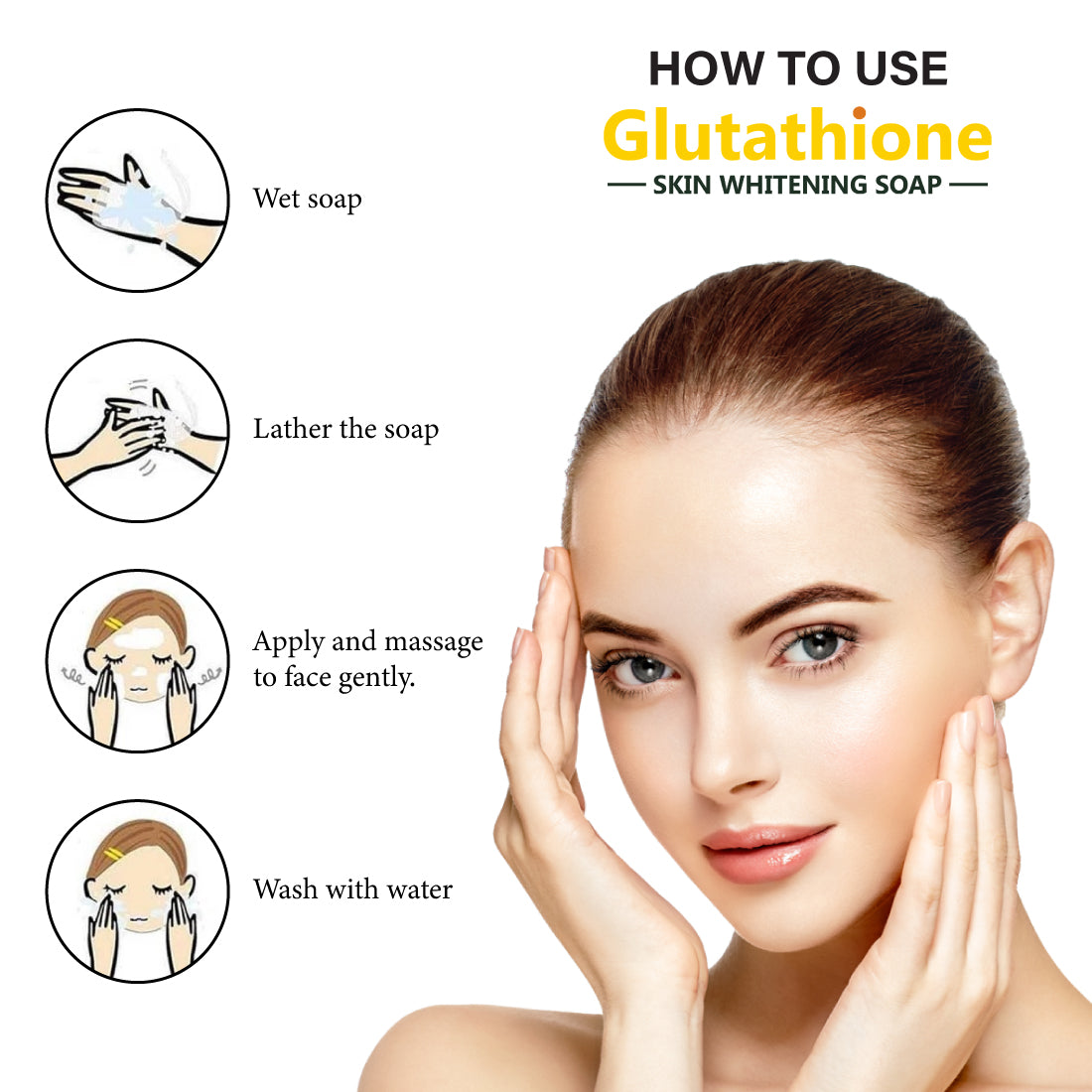 how does glutathione soap work Soap: It Really Brighten Your Skin? For Youth The Koji White gluta soap was carefully formulated to gentle ways to brighten skin for a glowing complexion Glutathione Lemon Skin Whitening Soap
