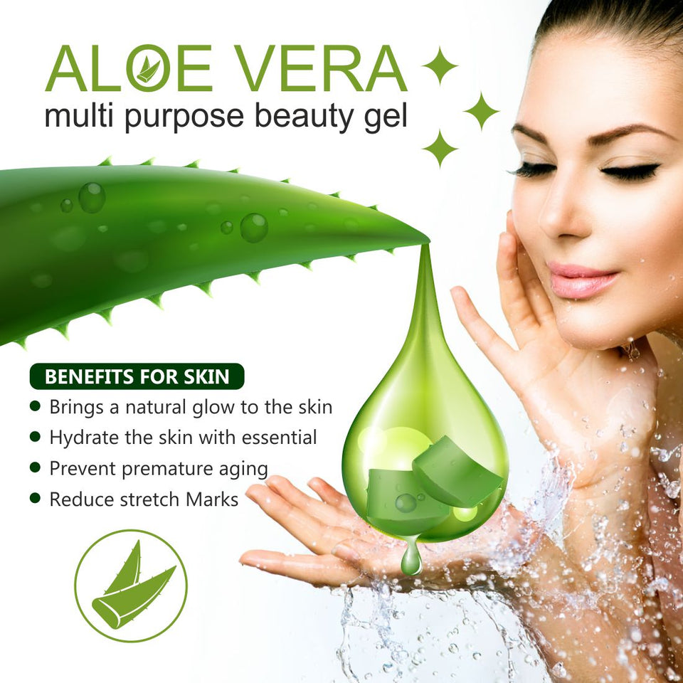 Glutathione Soap(100g) with Aloe Vera Gel(120ml)+Vit C Face Glow Serum(30ml) Skin Care Combo - Pack of 3
