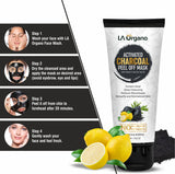 Glutathione Skin whitening Soap with Activated Charcoal Peel Off Mask(100g) Skin Care Combo