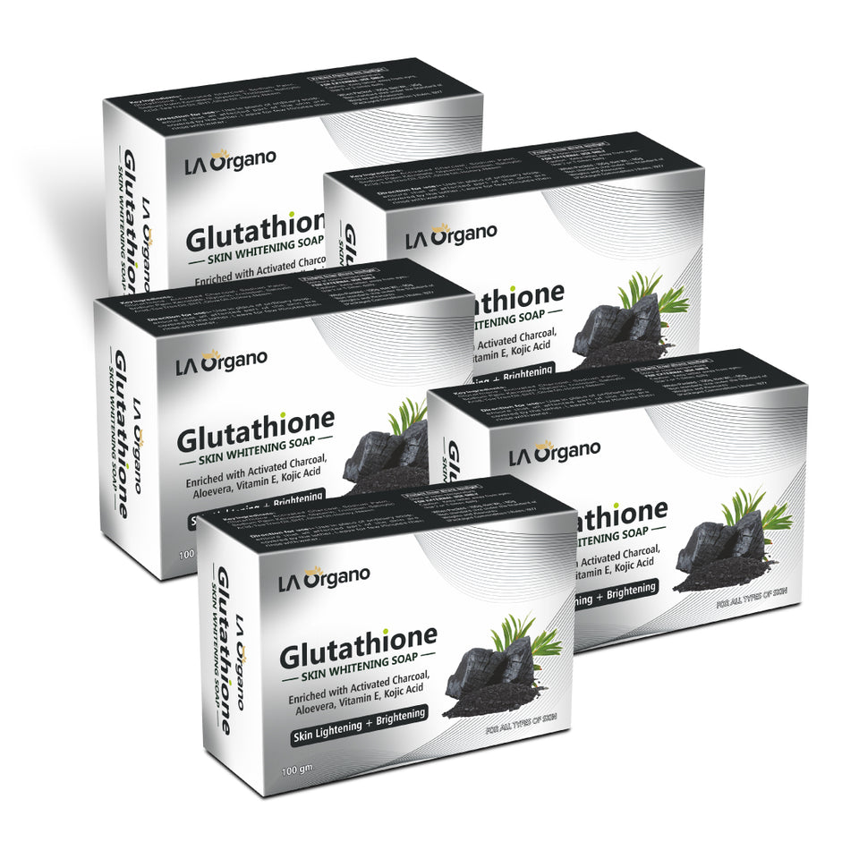 glutathione and charcoal 100gm Soap at 50/box in New Delhi Glutathione Charcoal Skin Whitening Soap