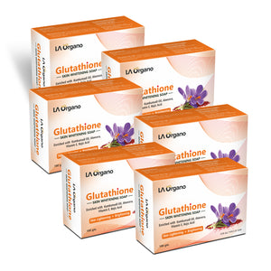 Glutathione Kumkumadi Skin Whitening Soap LA Organo Glutathione Kumkumadi Skin Whitening Soap LA Organo