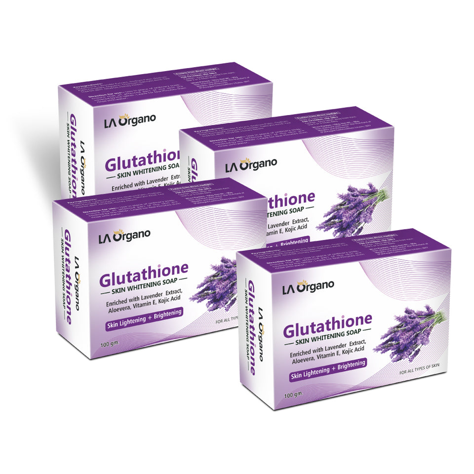 Glutathione Lavender Skin Whitening Soap