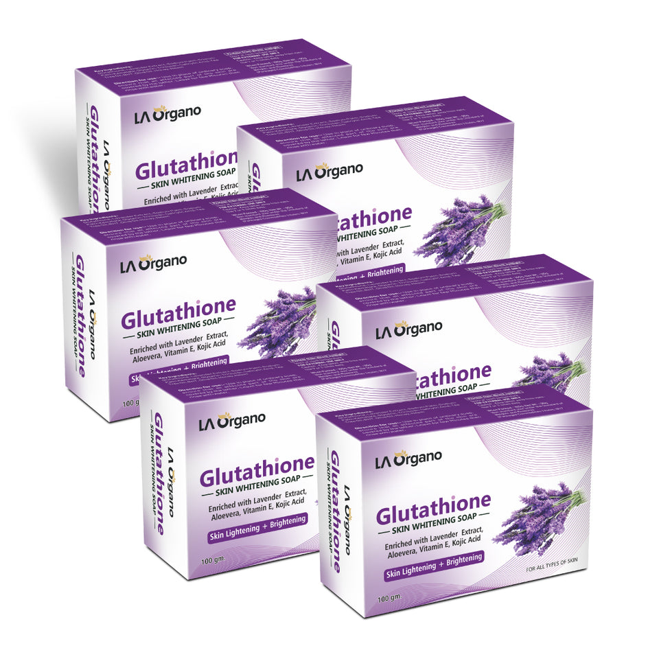 Glutathione Lavender Skin Whitening Soap