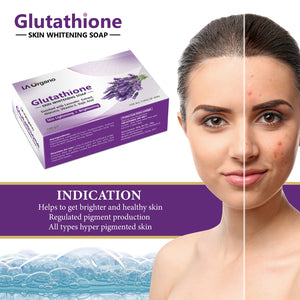 Glutathione Lavender Skin Whitening Soap