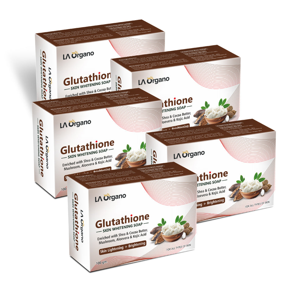 Glutathione Shea Cocoa Butter Skin Whitening Soap – LA Organo