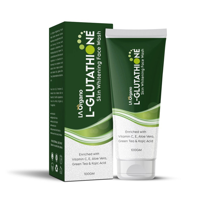 L Glutathione Skin Brightening Whitening Face Wash