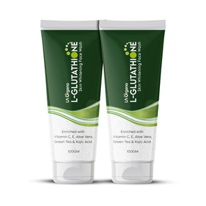 L-Glutathione Skin Brightening & Whitening Face Wash – LA Organo