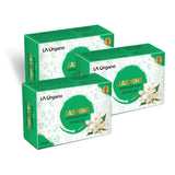 LA Organo Jasmine Handamde Natural Bath Bar Soap