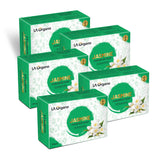 LA Organo Jasmine Handamde Natural Bath Bar Soap