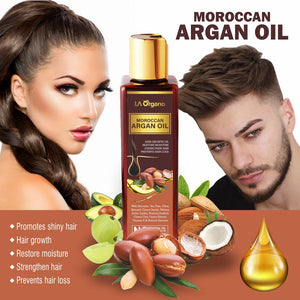 Moroccan Argan Oil & Red Onion Hair Oil 200ml Combo(Pack of 2)