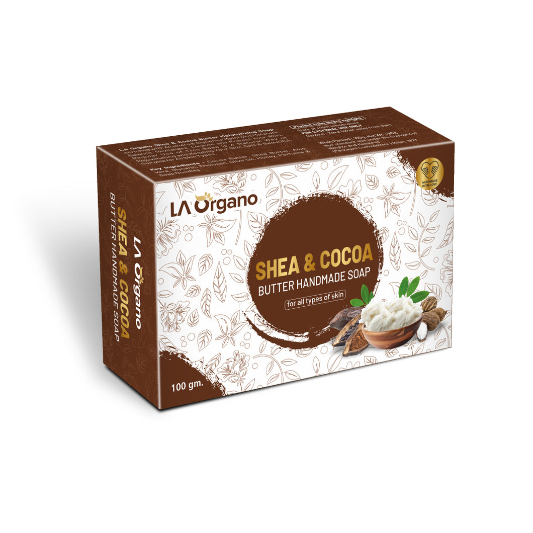LA Organo Shea & Cocoa Butter Handmade Soap