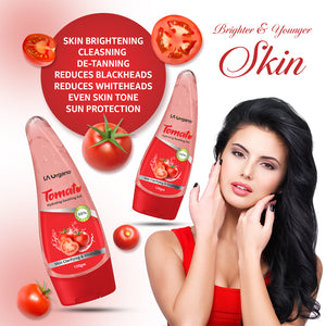Tomato Hydrating Soothing Gel with Vitamin E & Aloevera Extract for Skin Brightening | Skin Clarifing & Vitalizing