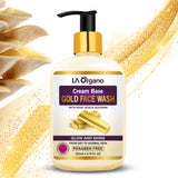 Cream Base Gold Face Wash For Dry to Normal Skin 200ml (Pack of 2)