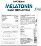 LA Organo Melatonin 2mg Daily Oral Spray to Improve Quality Sleep & Relaxation - 240 Spray  (40 ml)