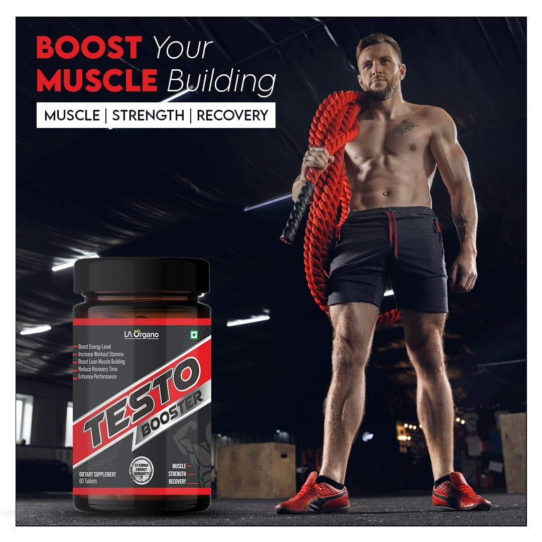 Testo Booster, Energy Level, Workout Stamina, Muscle Building, Dietary